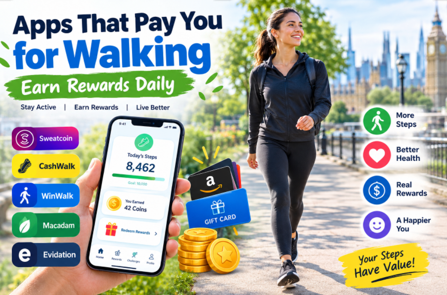 Apps That Pay You for Walking Rewards Guide
