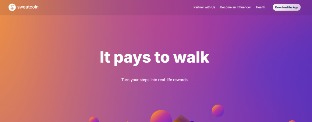 Person checking step count on fitness tracking app