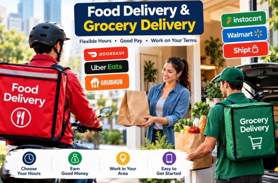 Food Delivery and Grocery Delivery