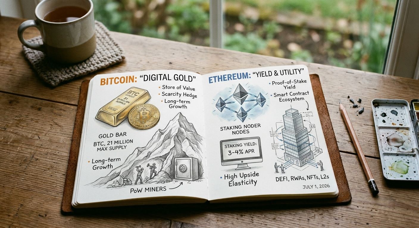 Bitcoin vs Ethereum 2026: Which Is Better to Buy?