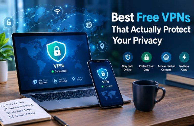 VPN vs Proxy comparison showing the differences between online privacy, security, encryption, and IP address protection.